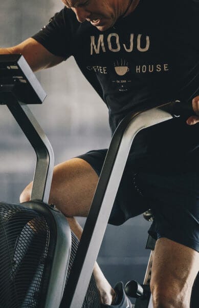 Treadmill photographed for the gym's personal training program